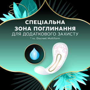 Прокладки ежедневные DISCREET (Дискрит) ZonePlus Deo Water Lily Triple (Зоунплюс део вотер лил трипл) гигиенические женские 52 шт