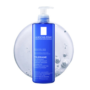 Гель-мусс для лица La Roche-Posay (Ля Рош-Позе) Толеран двойного действия очищающий увлажняющий 400 мл