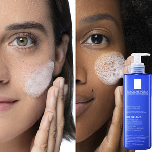 Гель-мусс для лица La Roche-Posay (Ля Рош-Позе) Толеран двойного действия очищающий увлажняющий 400 мл