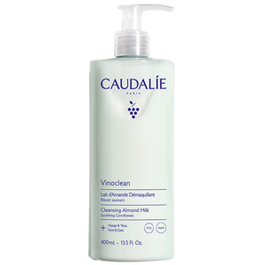 Молочко для снятия макияжа с лица и глаз CAUDALIE (Кадали) Vinoclean миндальное 400 мл