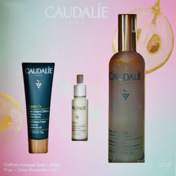 Набор CAUDALIE (Кадали) Beauty Elixir Вода для лица 100 мл + Сыворотка 10 мл + Маска-детокс 15 мл