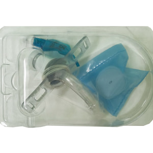 Трубка трахеостомічна для відновлення прохідності дихальних шляхів, штучної вентиляції легенів з манжетою розмір 6,5 мм Rusch CrystalClear 121610