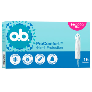 Тампони гігієнічні жіночі O.B. (Обі) ProComfort Mini (ПроКомфорт Міні) 16 шт