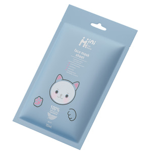 Маска для обличчя тканинна MINIMI KIDS BEAUTY (Мінімі Кідс Бьюті) Йогурт 25 мл