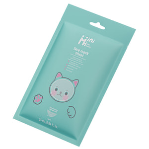 Маска для лица тканевая MINIMI KIDS BEAUTY (Миними Кидс Бьюти) Алоэ 25 мл