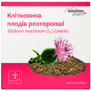 Клетчатка плодов расторопши 210 г Solution Pharm
