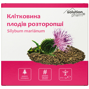 Клетчатка плодов расторопши 210 г Solution Pharm