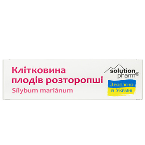 Клетчатка плодов расторопши 210 г Solution Pharm