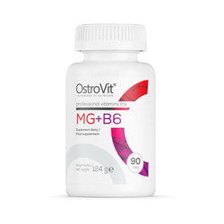 Магній + вітамін В6 вітаміни та мінерали OSTROVIT (Островіт) Mg + B6 в таблетках упаковка 90 шт