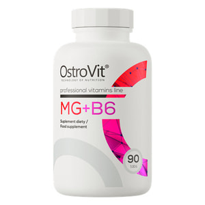 Магній + вітамін В6 вітаміни та мінерали OSTROVIT (Островіт) Mg + B6 в таблетках упаковка 90 шт