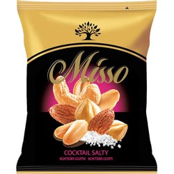 Асорті солоних горіхів MISSO (Міссо) Коктейл Солті 60 г