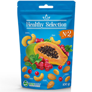 Смесь орехов и фруктов WINWAY (Винвей) Healthy Selection №2 100 г