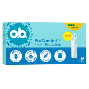Тампони гігієнічні жіночі O.B. (Обі) ProComfort Normal (ПроКомфорт Нормал) 16 шт