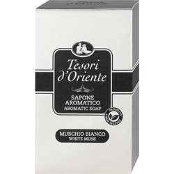 Крем-мыло парфюмированное твердое TESORI D’ORIENTE (Тесори) Белый Мускус 125 г