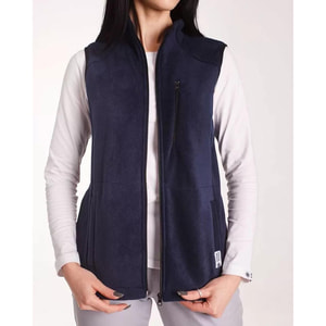 Жилетка медицинская флисовая Канада унисекс цвет темно-синий размер 44-46