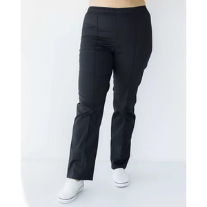 Брюки медицинские цвет черный женские размер 56