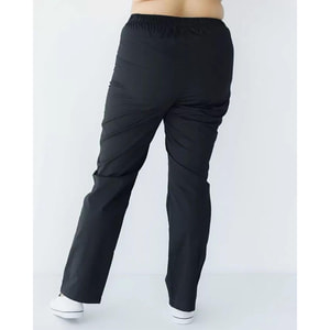 Брюки медицинские цвет черный женские размер 56