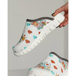 Взуття медичне сабо з подошвою Lite Medicine White розмір 38