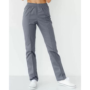 Брюки медичні колір темно-сірий жіночі розмір 58