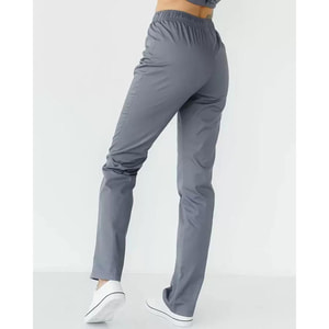 Брюки медичні колір темно-сірий жіночі розмір 58
