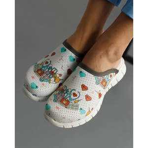 Взуття медичне сабо з подошвою Lite Medicine White розмір 37