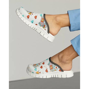 Взуття медичне сабо з подошвою Lite Medicine White розмір 37