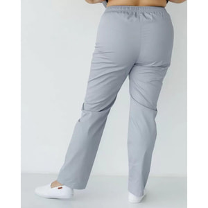 Брюки медицинские цвет серый женские размер 60