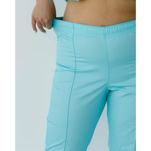 Брюки медицинские цвет мятный женские размер 60