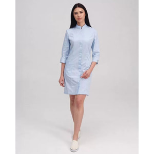 Халат медичний Сакура колір лазурний жіночий розмір 52