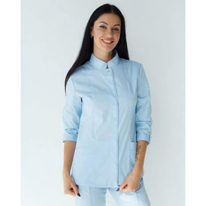 Костюм медицинский Сакура цвет лазурный женский размер 50