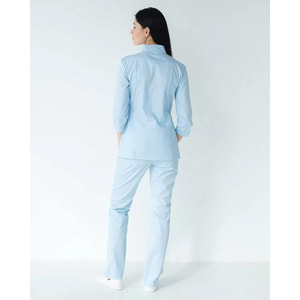 Костюм медицинский Сакура цвет лазурный женский размер 50