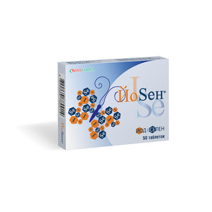 Йосен таблетки додаткове джерело йоду та селену блістер 50 шт