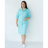 Халат медичний Софі колір ментол жіночий розмір 52