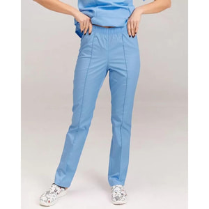 Брюки медичні колір світло-блакитний жіночі розмір 44