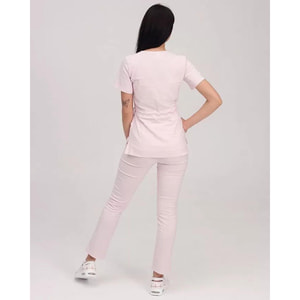Костюм медичний Ріо жіночий колір ніжно-рожевий розмір 48