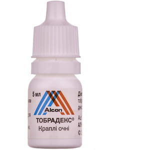 Тобрадекс очні краплі фл. 5мл