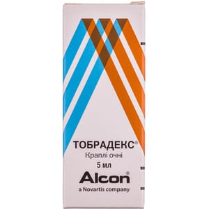 Тобрадекс очні краплі фл. 5мл