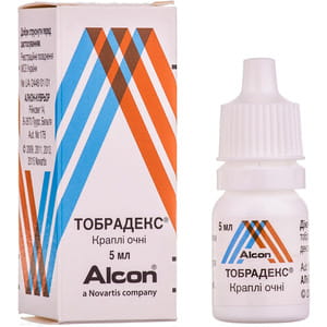 Тобрадекс очні краплі фл. 5мл