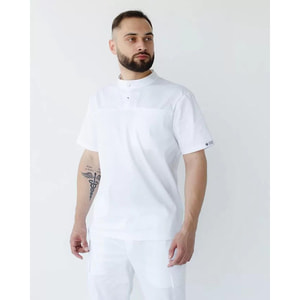 Костюм медицинский Денвер мужской цвет белый размер 60