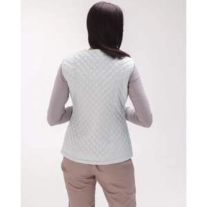 Жилетка медицинская утепленная Женева женская цвет светло-фисташковый размер 48-50