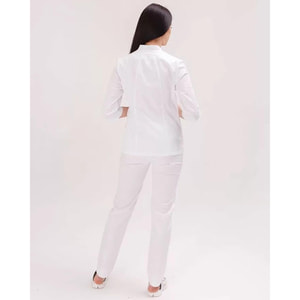 Костюм медичний Елізабет колір білий жіночий розмір 50