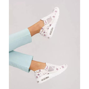 Взуття медичне кросівки з відкритою п'ятою Teeth White Air розмір 38