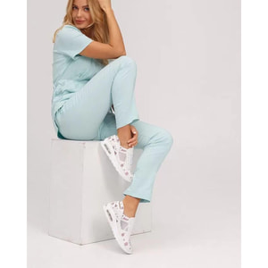 Взуття медичне кросівки з відкритою п'ятою Teeth White Air розмір 39