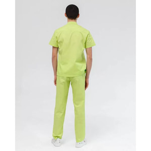 Костюм медичний Бостон чоловічий колір лайм розмір 54