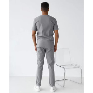 Костюм медичний Марсель чоловічий колір сірий розмір 56