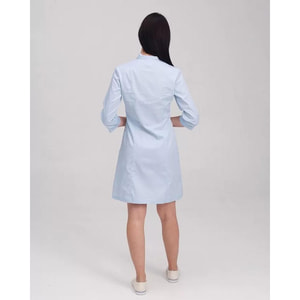 Халат медичний Сакура колір лазурний жіночий розмір 56