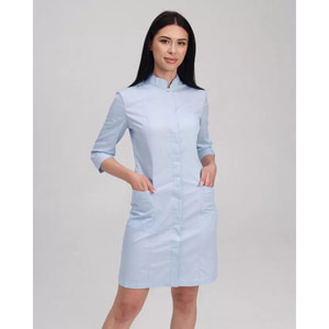 Халат медичний Сакура колір лазурний жіночий розмір 56