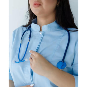 Костюм медицинский Сакура женский цвет лазурний размер 52