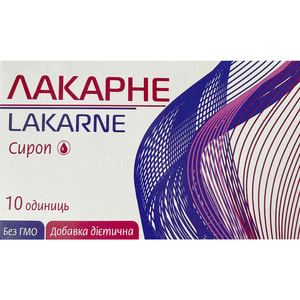 Лакарне улучшает обмен веществ и энергообеспечение тканей сироп в флаконах по 10 мл 10 шт