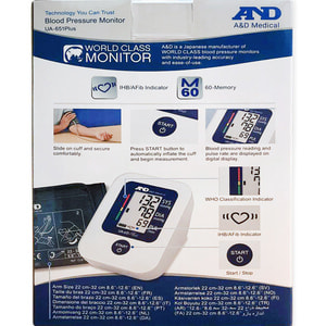 Измеритель (тонометр) артериального давления AND (Эй энд Ди) модель UA-651 Plus автоматический